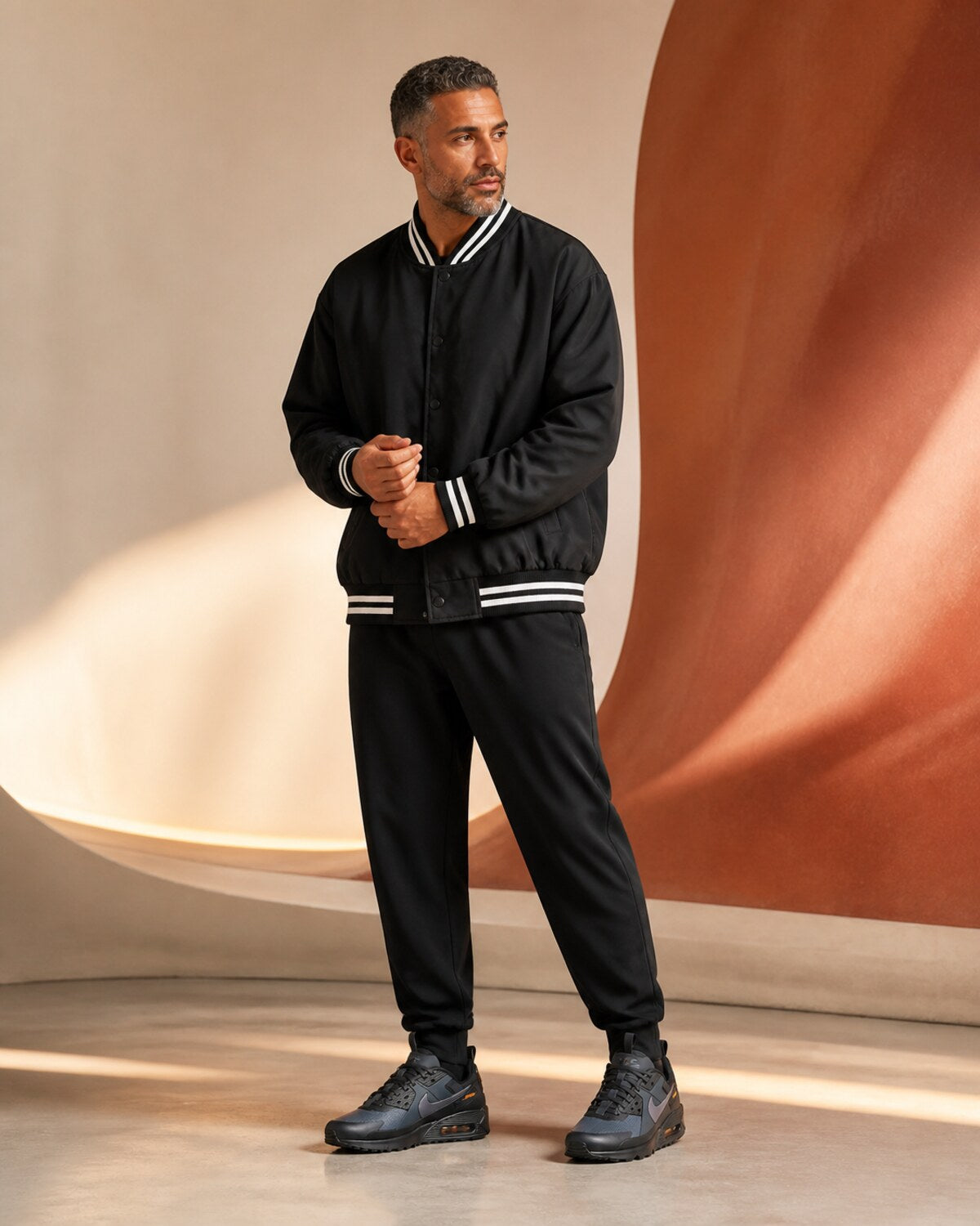 StrideVero technical outerwear detail