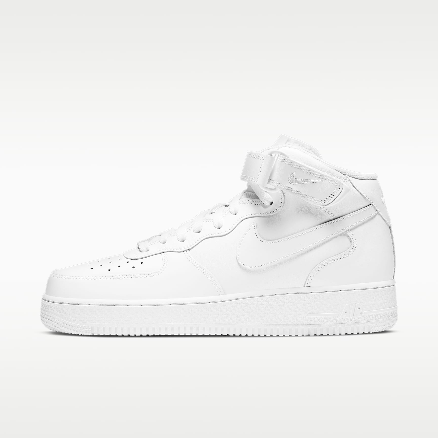 AF1 MID 07 white mid-top sneaker - product view 1