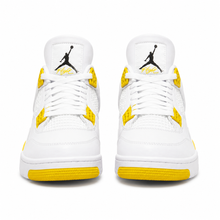 JA 4 Retro “Vivid Sulfur” white and vivid yellow sneaker - product view 3