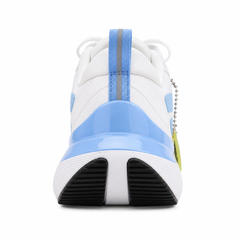 SUPERMAGNA white and blue sneakers - rear view