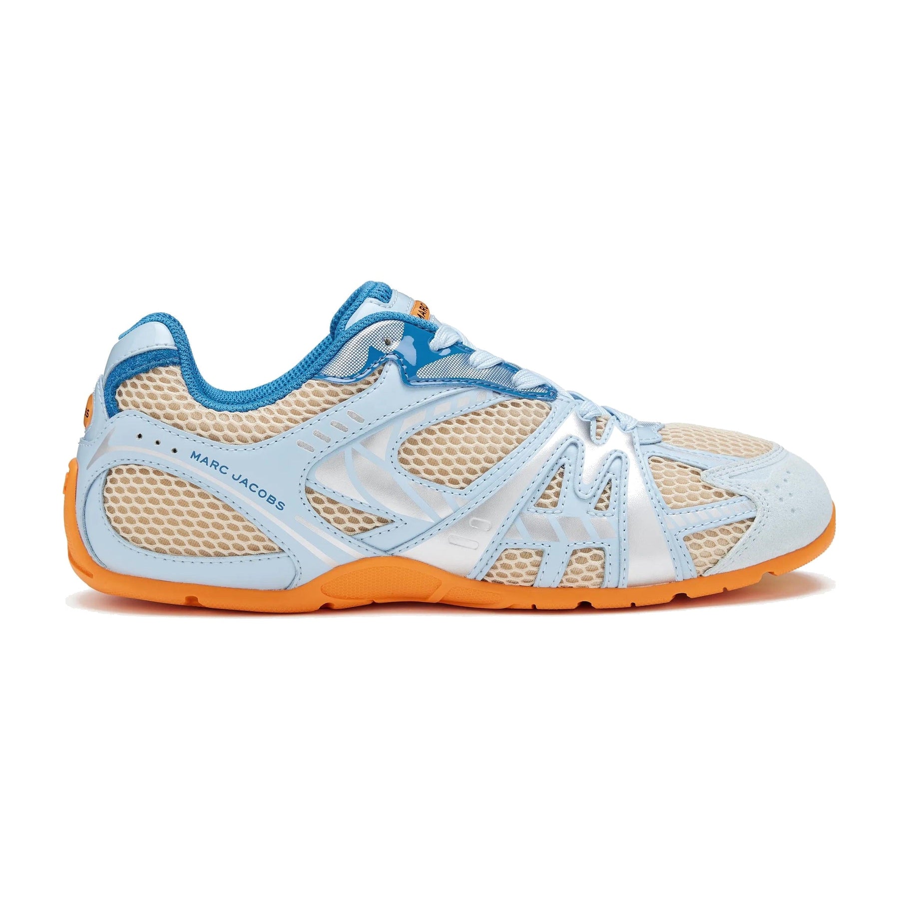The 72 Spring Sneaker in Blue Multi side view