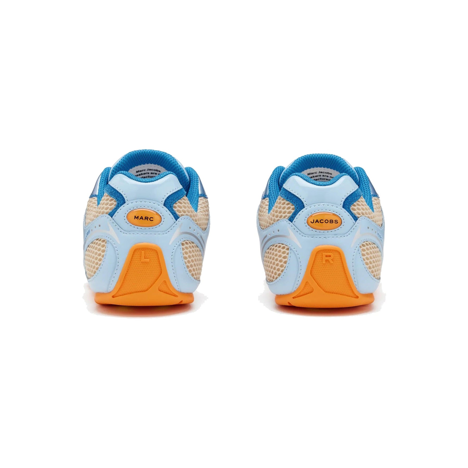 The 72 Spring Sneaker in Blue Multi rear view