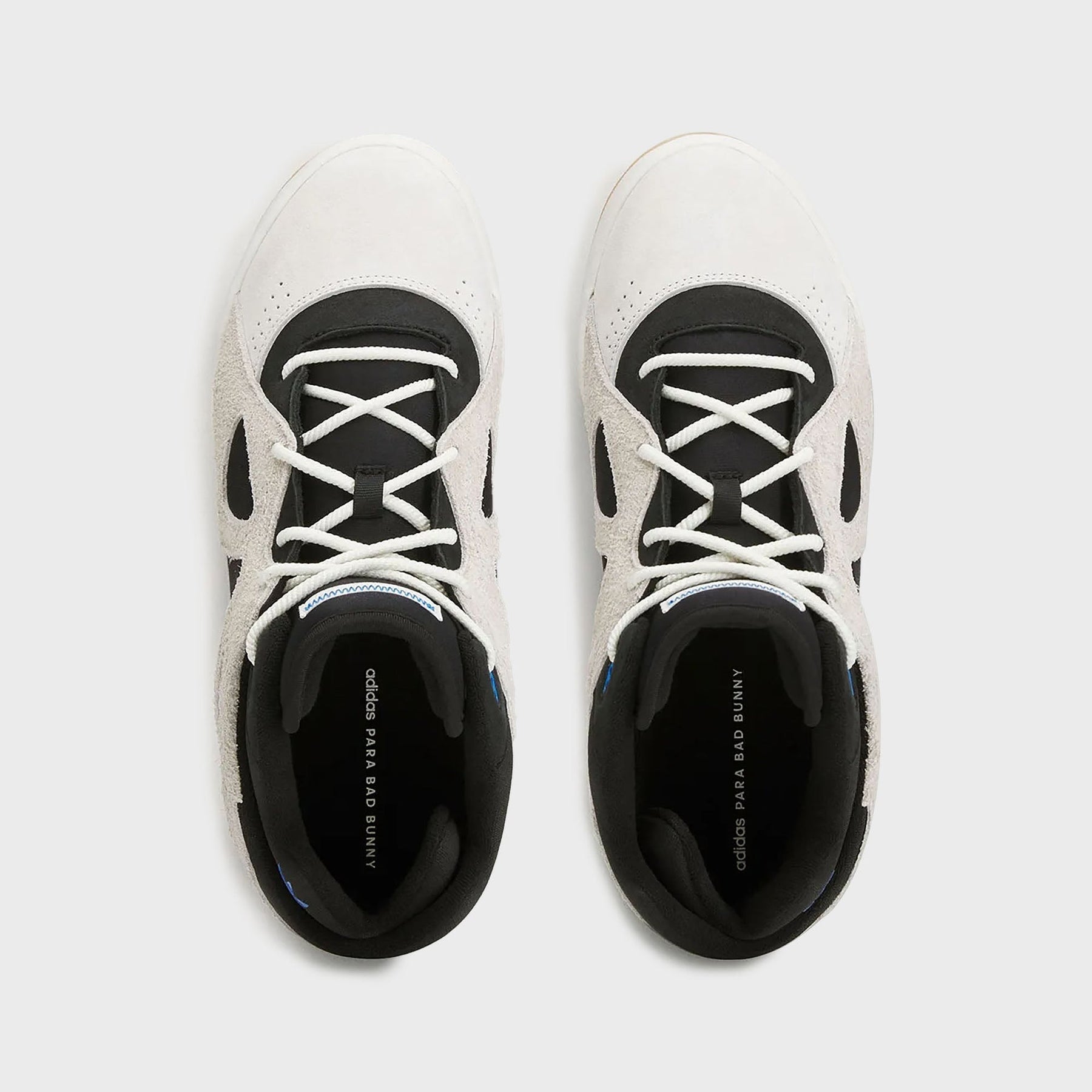 Rise 1.0 off-white and black sneakers - top view