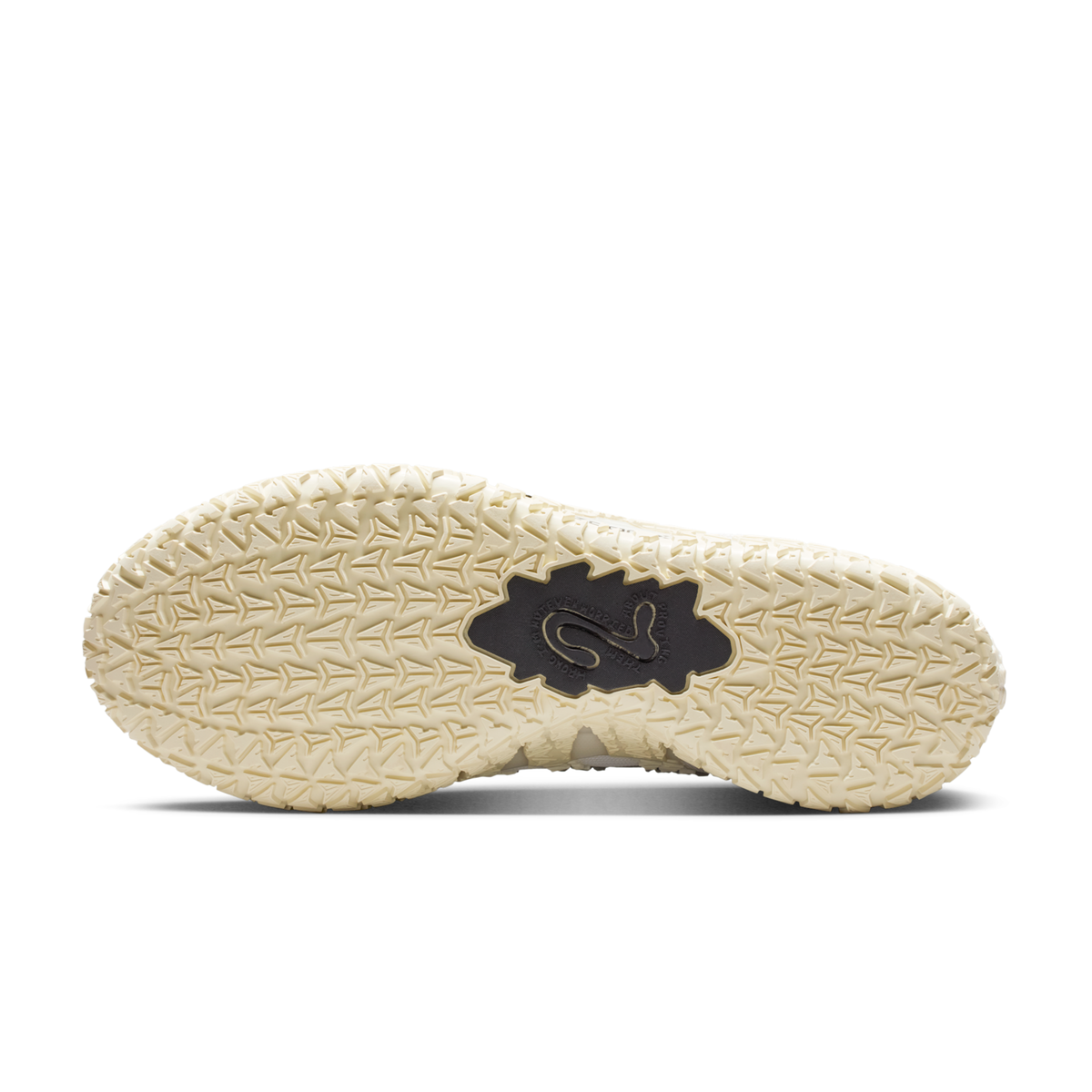 Ja 3 Basketball Shoes Sail / White / Coconut Milk / Desert Khaki HF2794-101 - outsole view