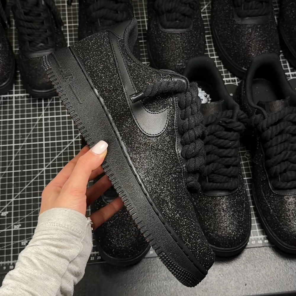 AF1 Black Crystal