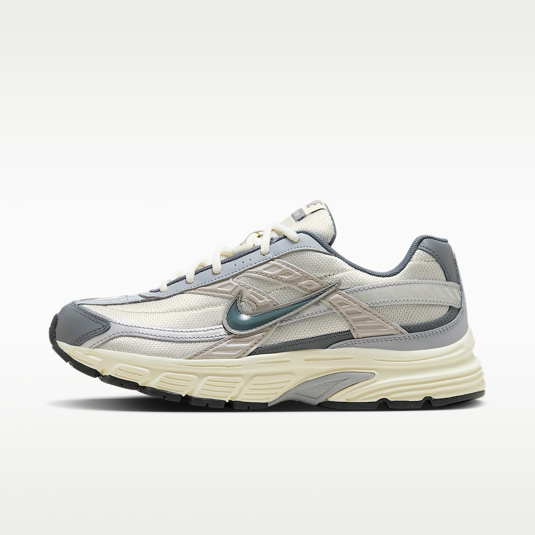 Initiator Running Shoe in Light Bone and Smoke Grey - view 1