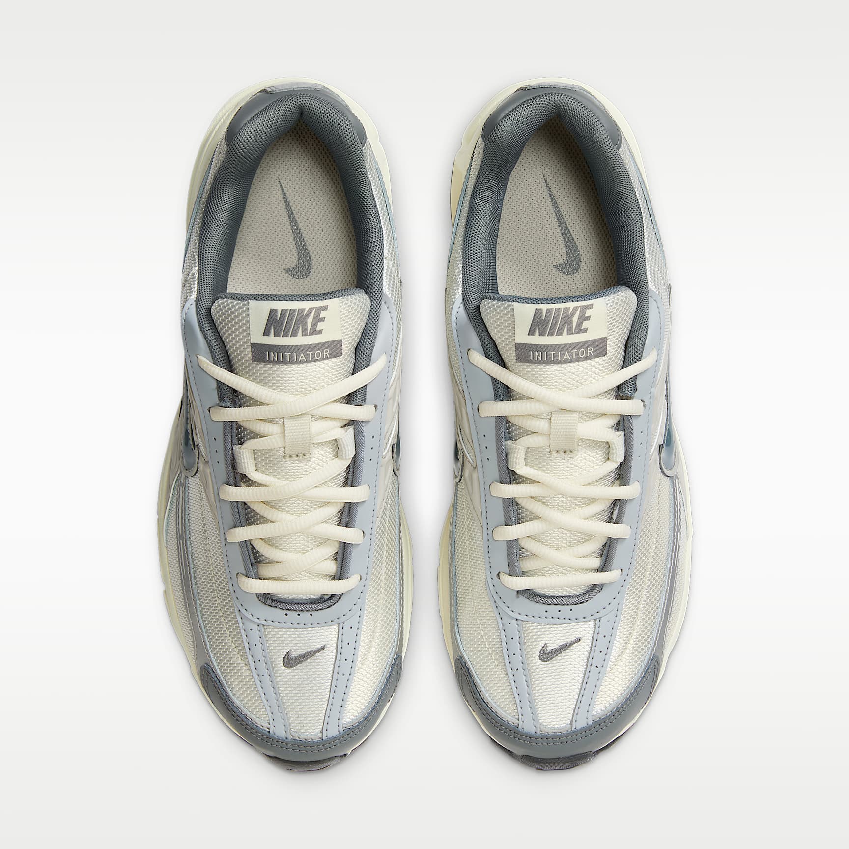 Initiator Running Shoe in Light Bone and Smoke Grey - view 4