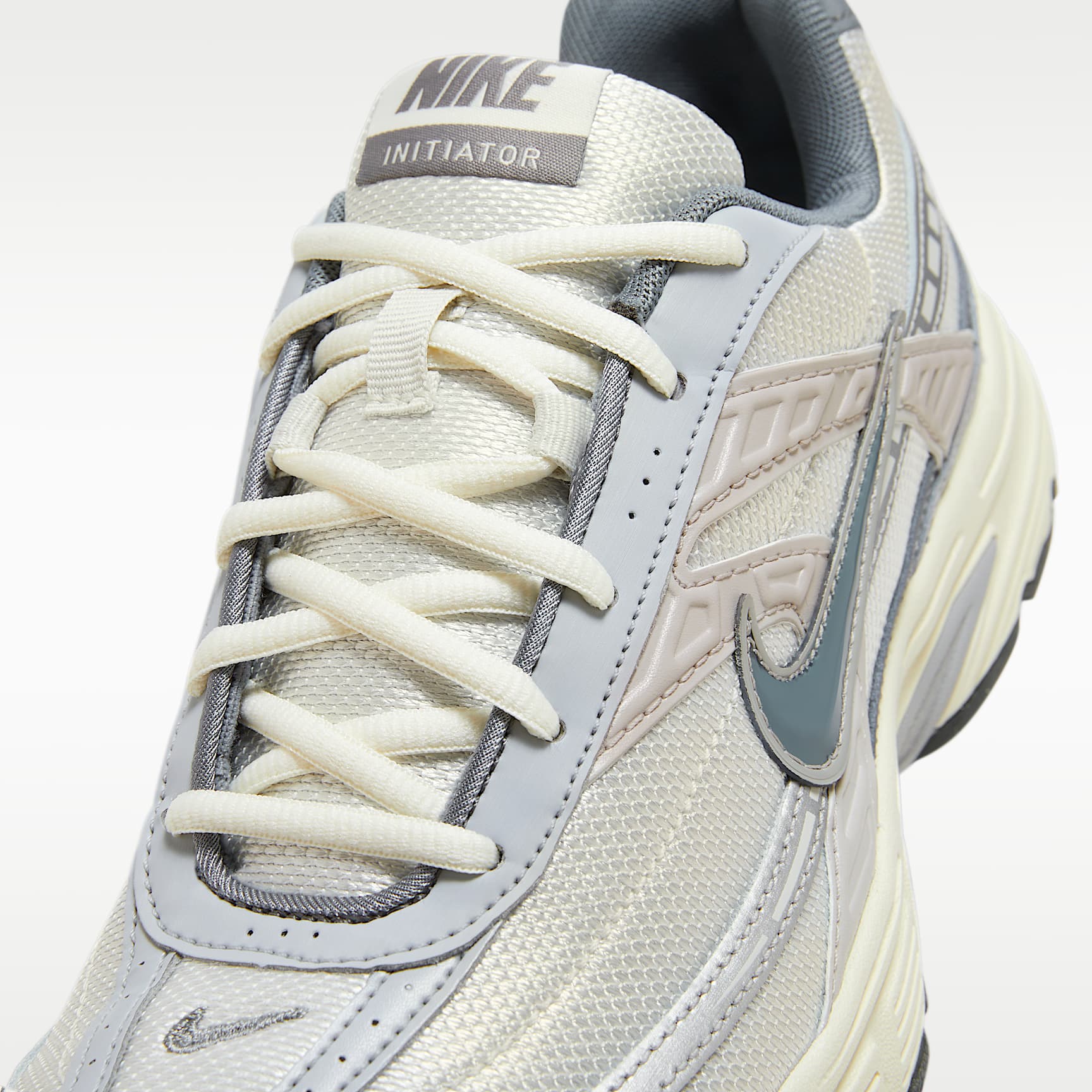 Initiator Running Shoe in Light Bone and Smoke Grey - view 7