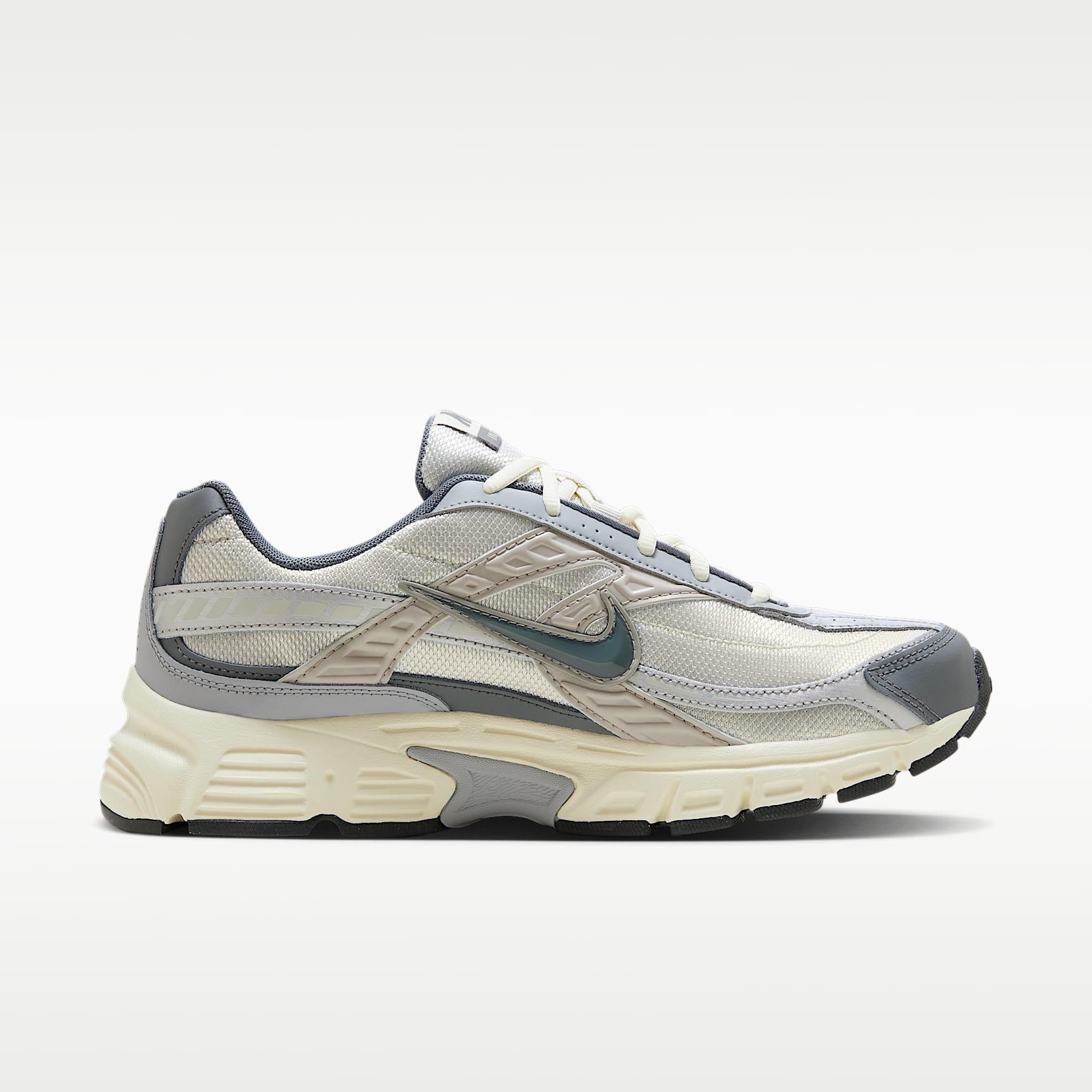 Initiator Running Shoe in Light Bone and Smoke Grey - view 3