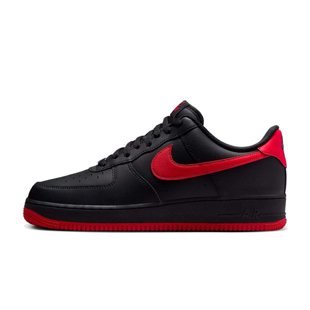 AF1 '07 Black / University Red