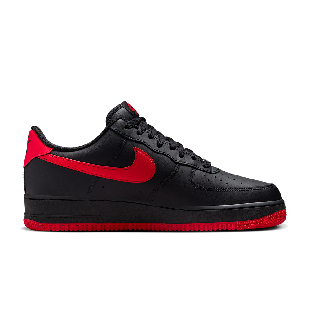 AF1 '07 Black / University Red