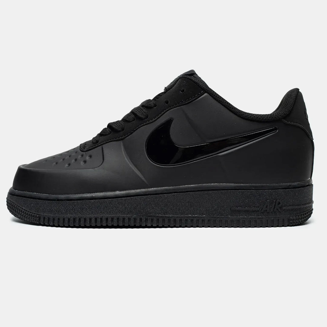 AF1 Black sneaker side view