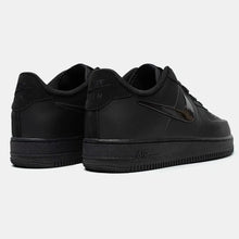 AF1 Black sneakers rear view