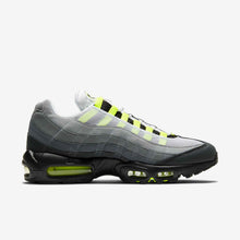 Air Max 95 OG Neon Yellow - Black / Neon Yellow / Light Graphite - medial side view