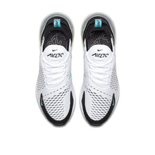AM 270 Everyday Air Sneakers - White / Black / Dusty Cactus - top view