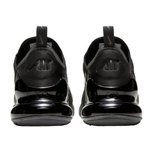 AM 270 Everyday Air Sneakers - Triple Black - rear view
