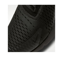 AM 270 Everyday Air Sneakers - Triple Black - upper detail