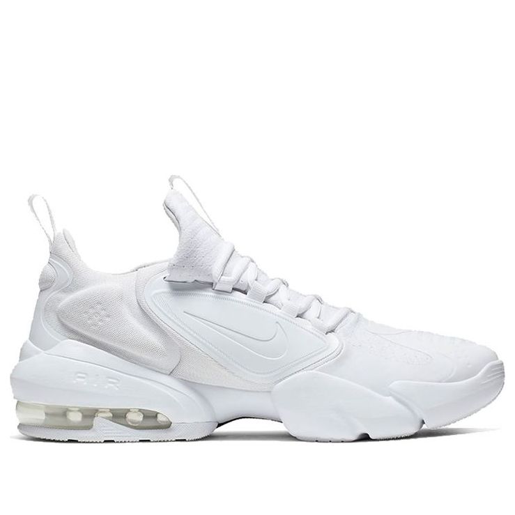 AM Alpha Savage - White - medial side view