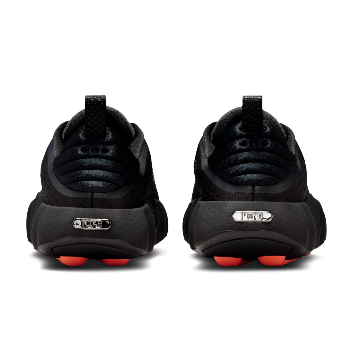 Nike Mind 002 Black / Hyper Crimson / Chrome HQ4308-001 - rear pair view