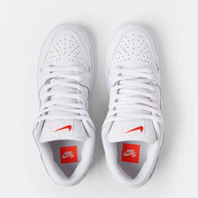 Dunk Low Pro ISO Triple White / Orange Label - Triple White / Orange Label - top pair view