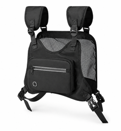 Reflective Running Chest Pack — pure white main image