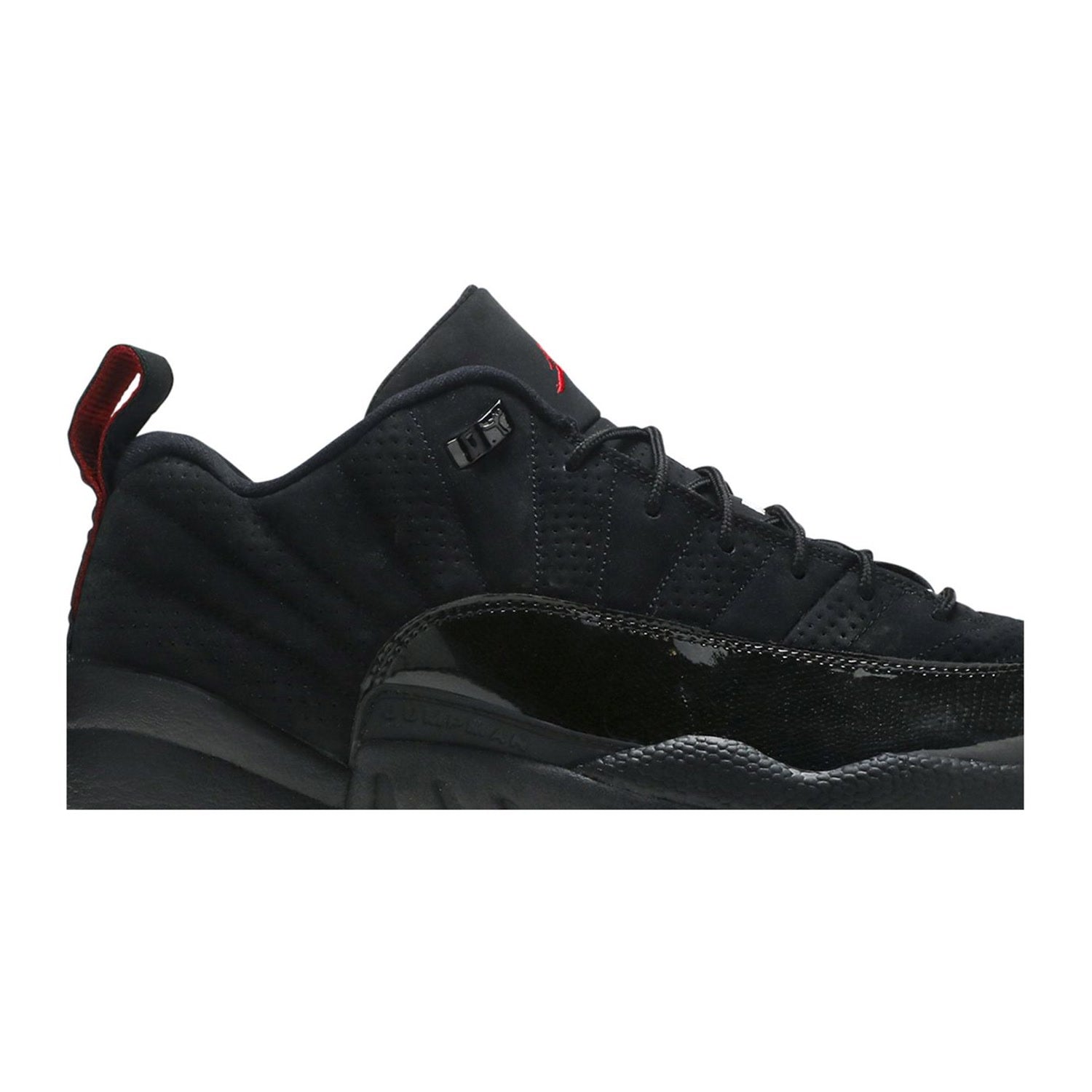 Retro 12 Low Black Patent - Black / Varsity Red - product view 2