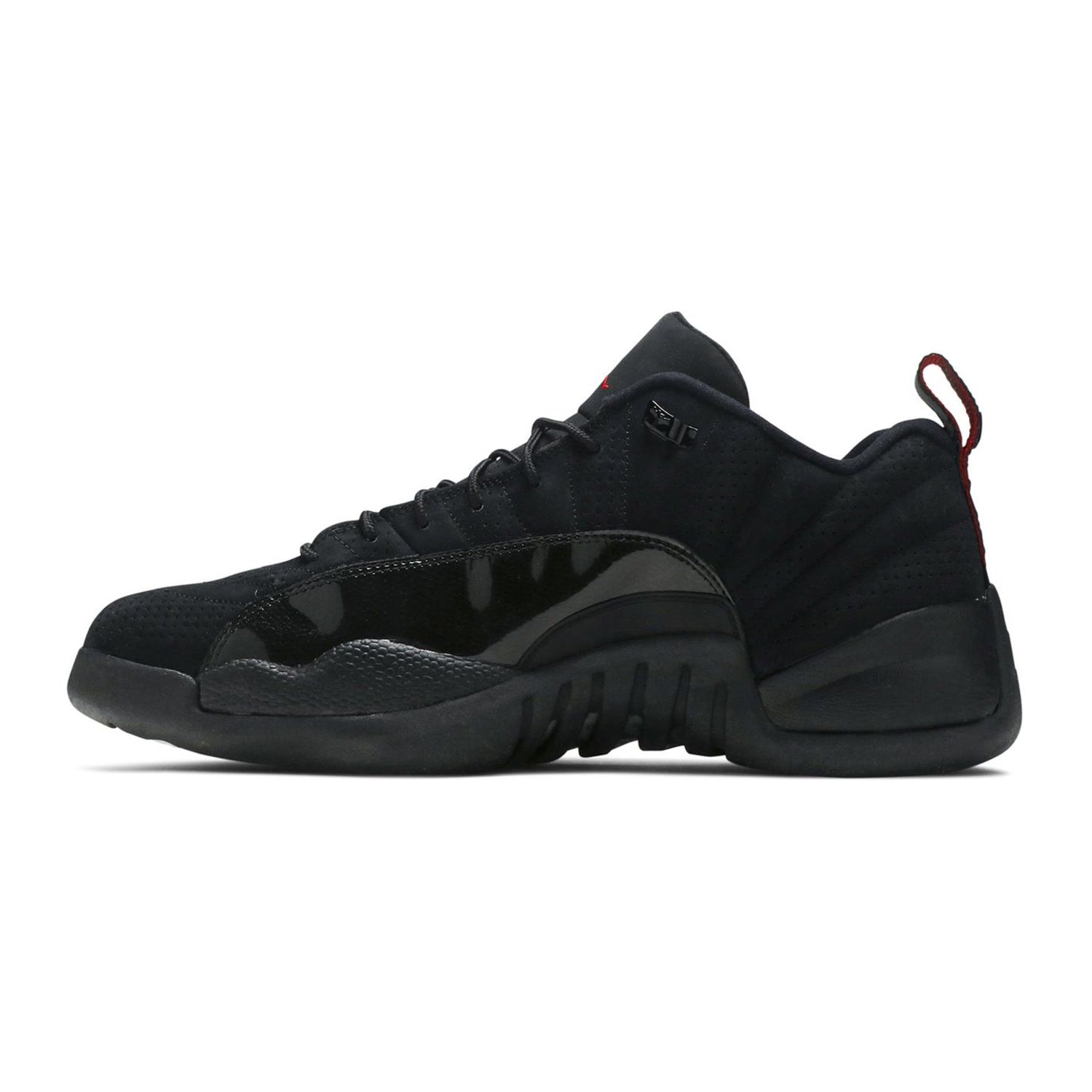 Retro 12 Low Black Patent - Black / Varsity Red - product view 3