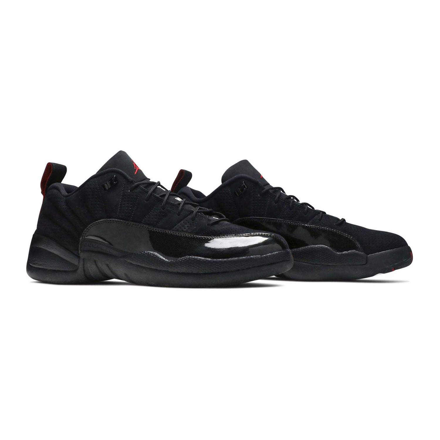 Retro 12 Low Black Patent - Black / Varsity Red - product view 8