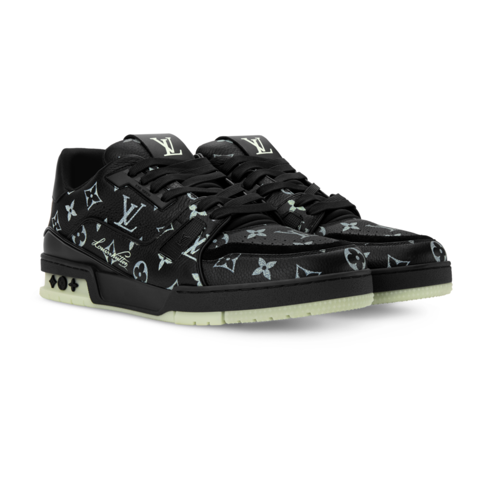 Trainer Sneaker Luminous Black - pair view