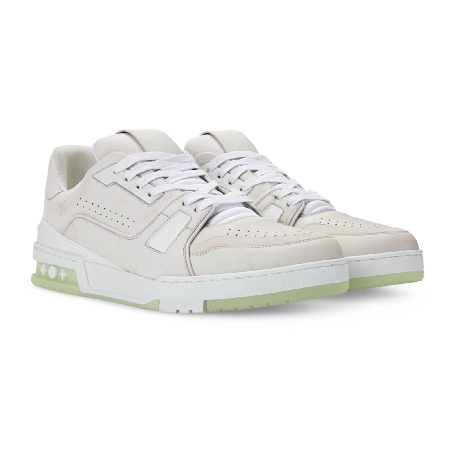Trainer Sneaker Luminous White - pair view